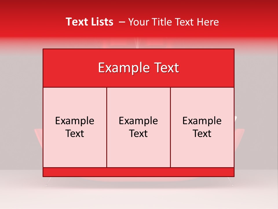 Object Pillow Loft PowerPoint Template