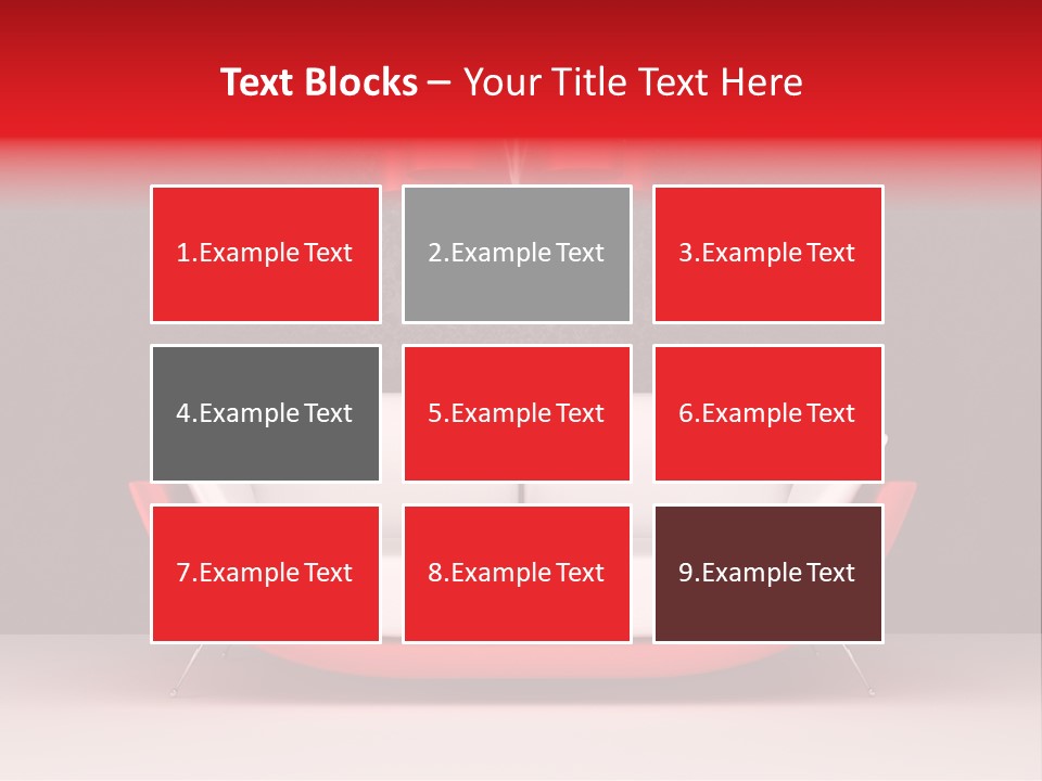 Object Pillow Loft PowerPoint Template