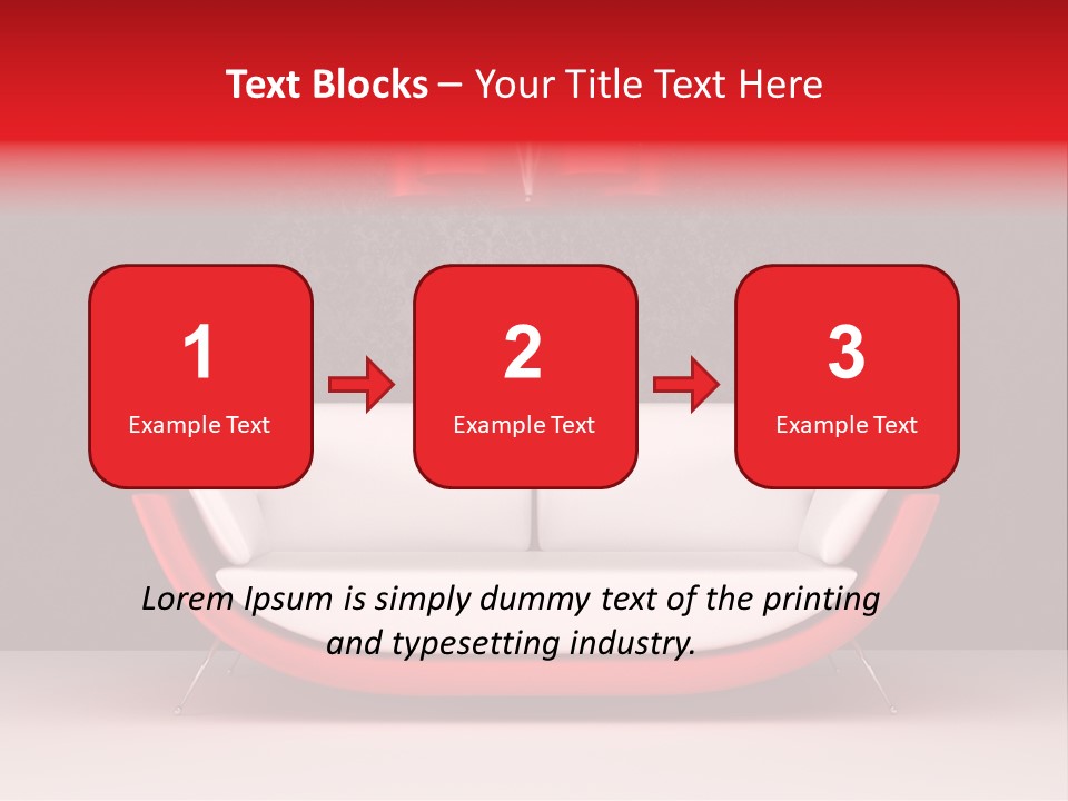 Object Pillow Loft PowerPoint Template