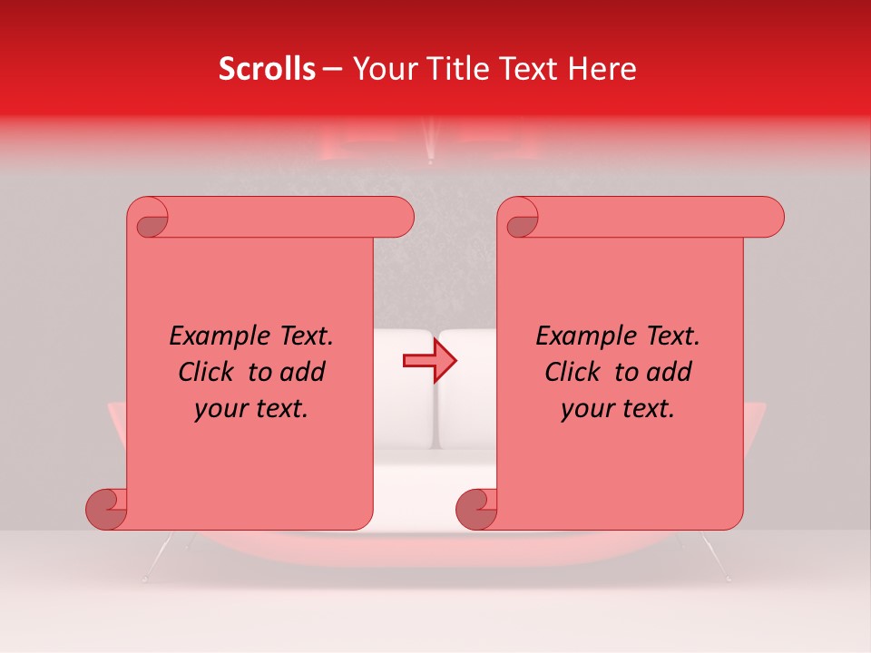 Object Pillow Loft PowerPoint Template