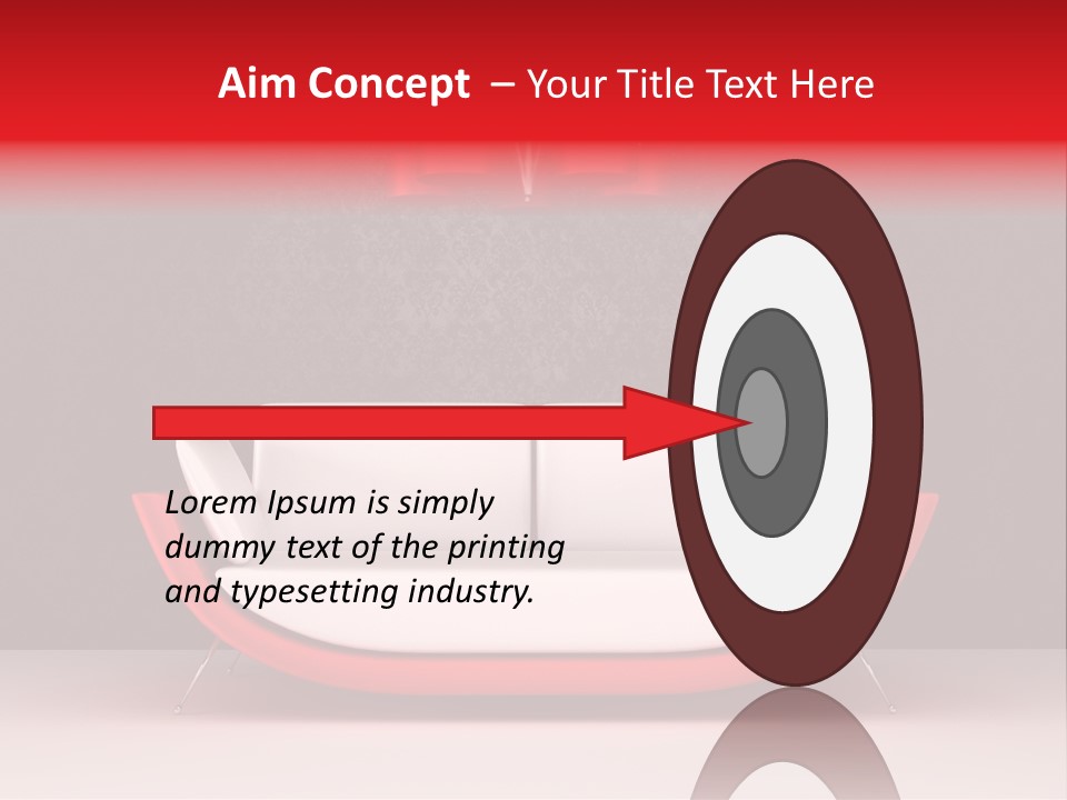 Object Pillow Loft PowerPoint Template