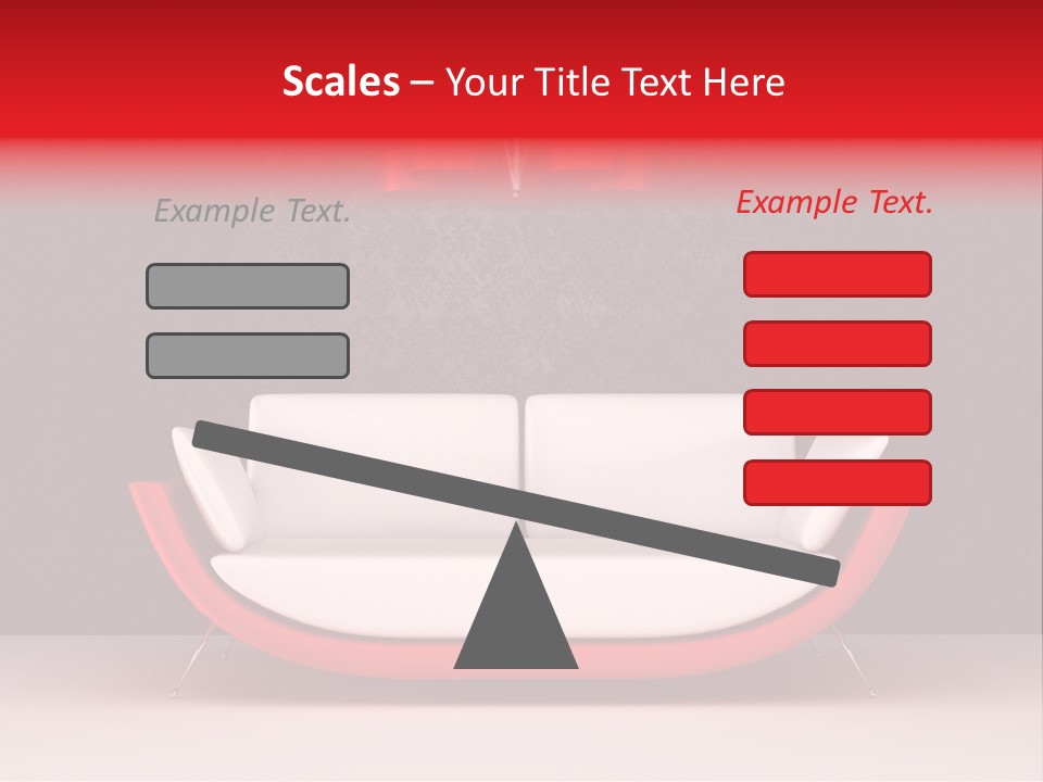 Object Pillow Loft PowerPoint Template