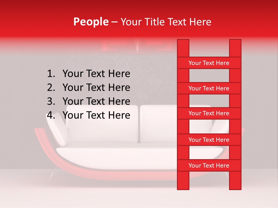 Object Pillow Loft PowerPoint Template