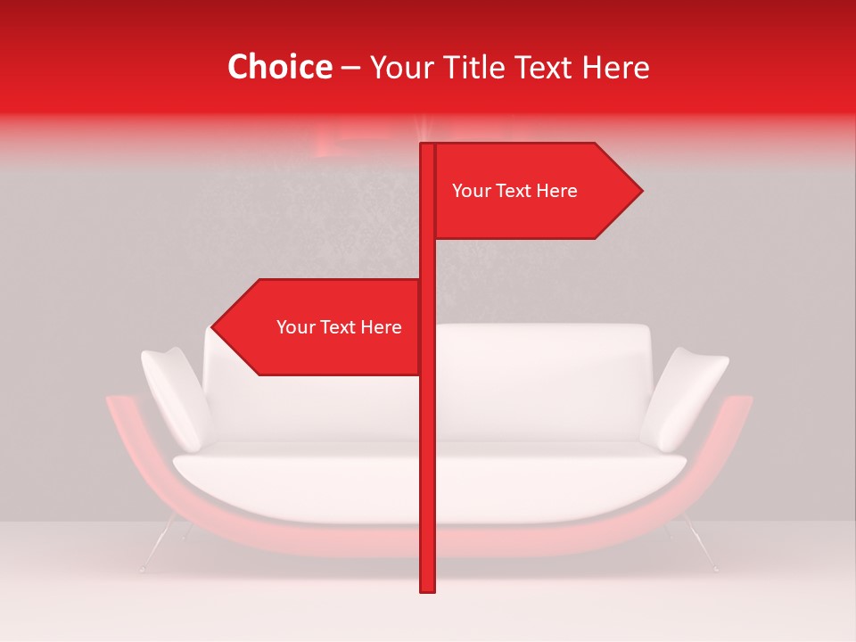 Object Pillow Loft PowerPoint Template