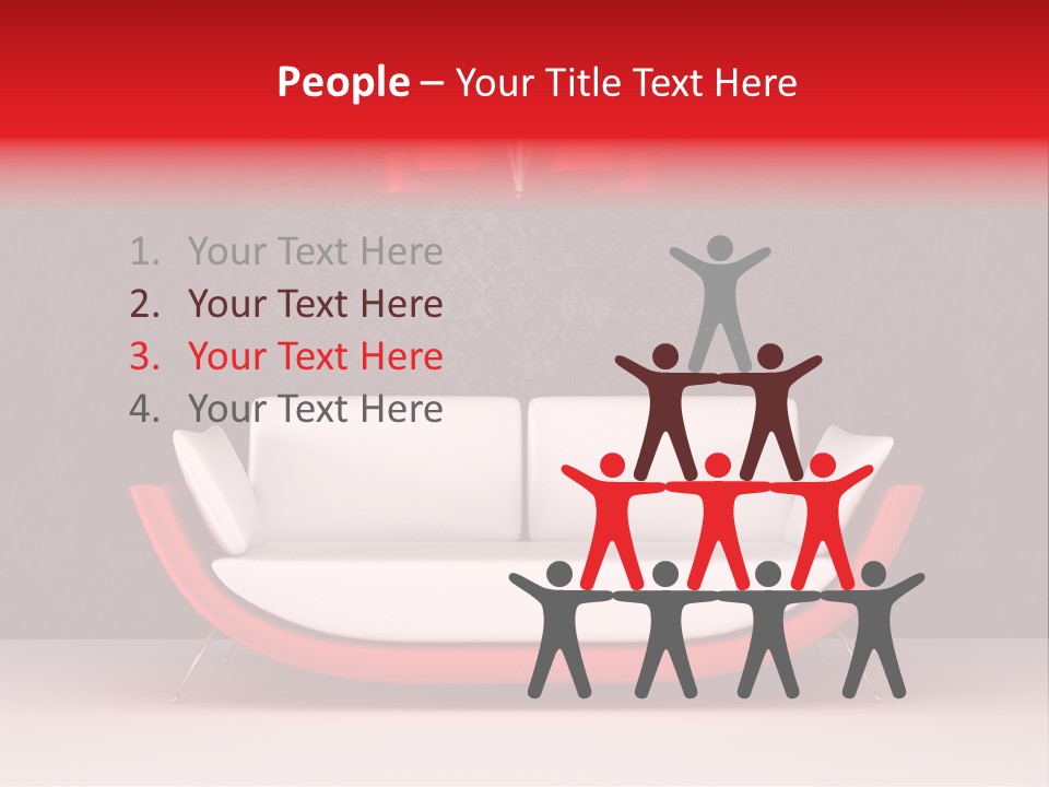 Object Pillow Loft PowerPoint Template