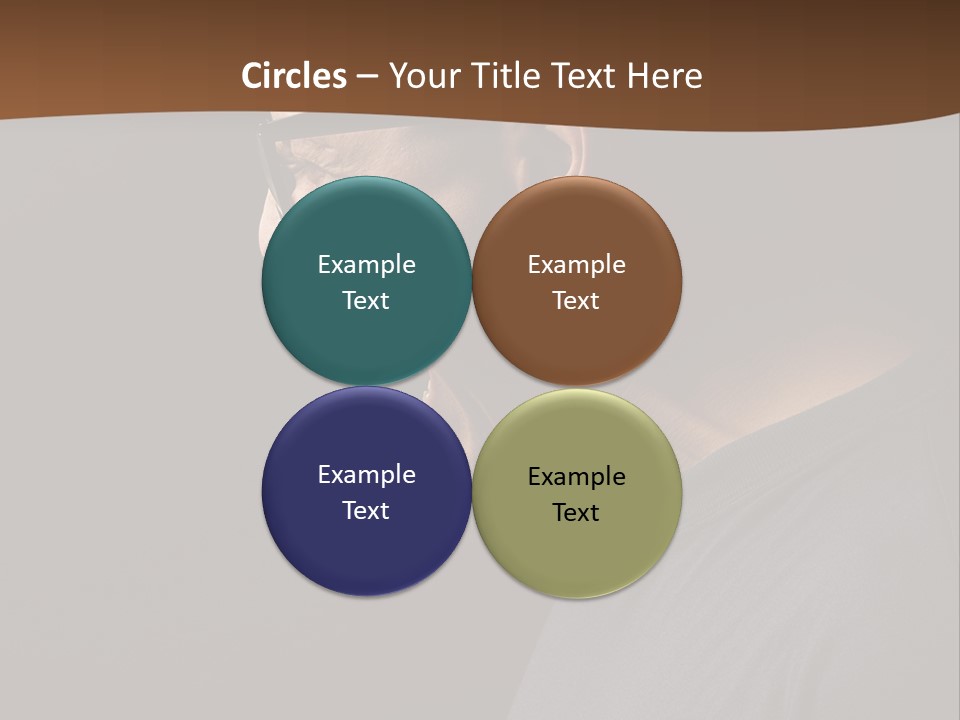 Dissatisfied Profile Photography PowerPoint Template