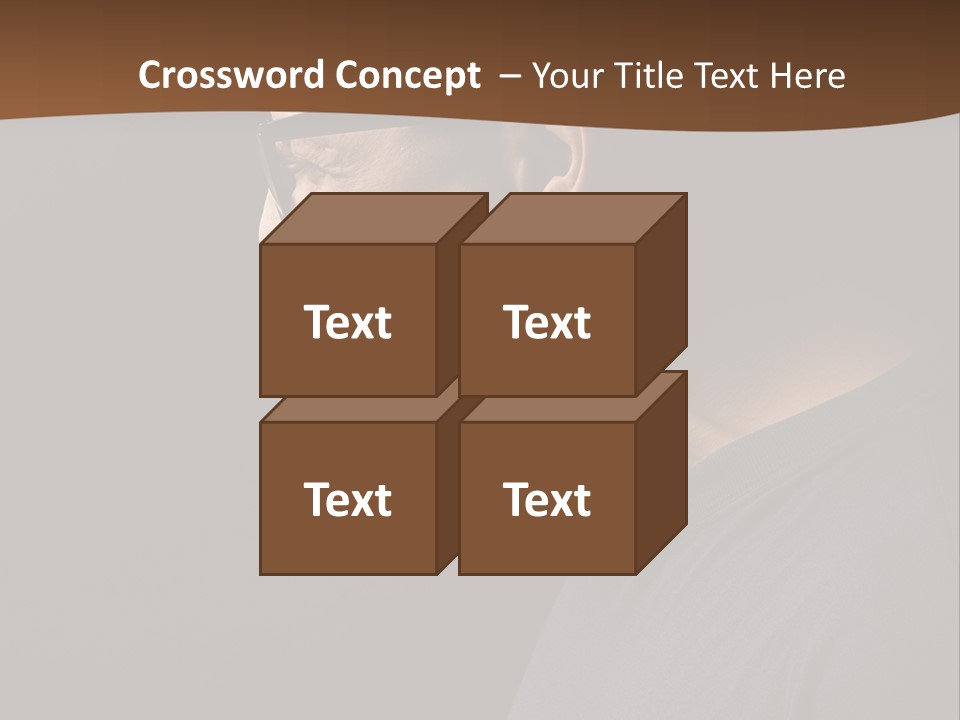 Dissatisfied Profile Photography PowerPoint Template