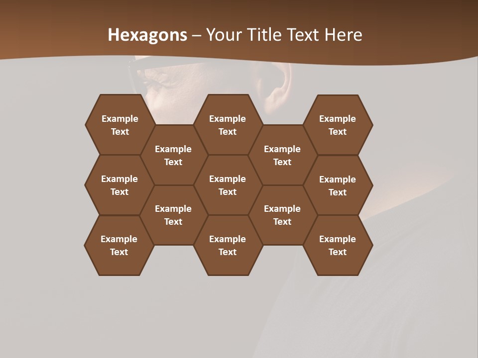 Dissatisfied Profile Photography PowerPoint Template