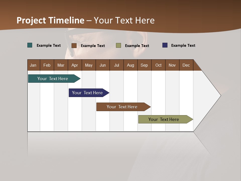 Dissatisfied Profile Photography PowerPoint Template