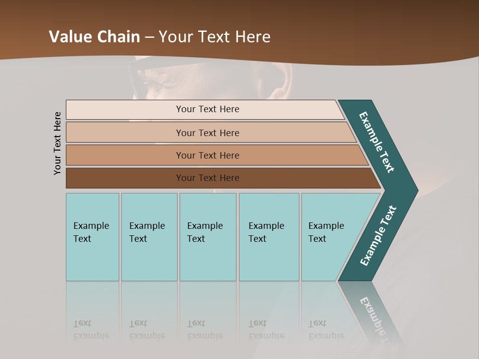 Dissatisfied Profile Photography PowerPoint Template