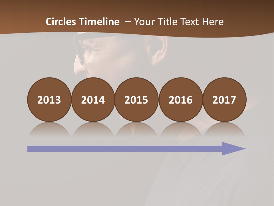Dissatisfied Profile Photography PowerPoint Template