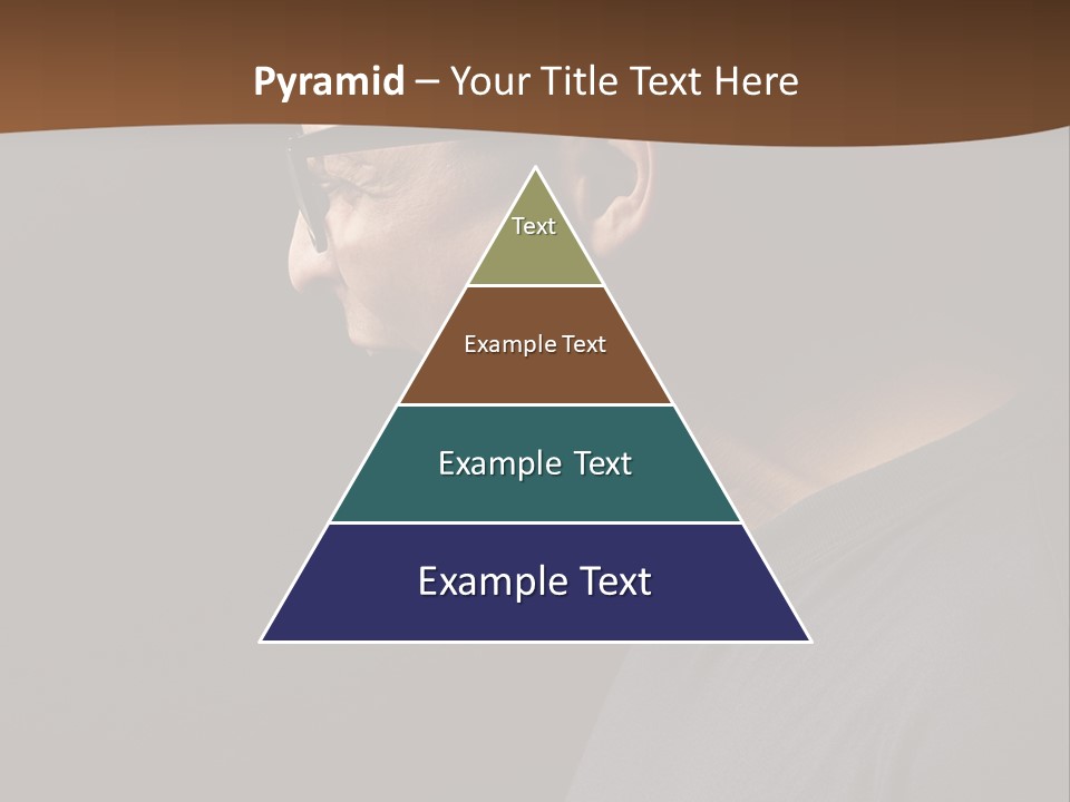 Dissatisfied Profile Photography PowerPoint Template