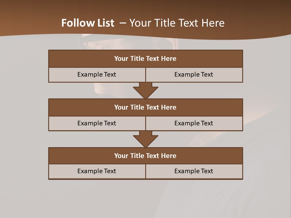 Dissatisfied Profile Photography PowerPoint Template