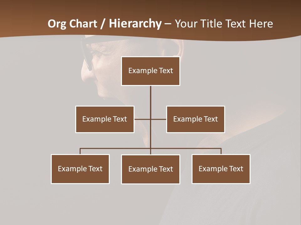 Dissatisfied Profile Photography PowerPoint Template
