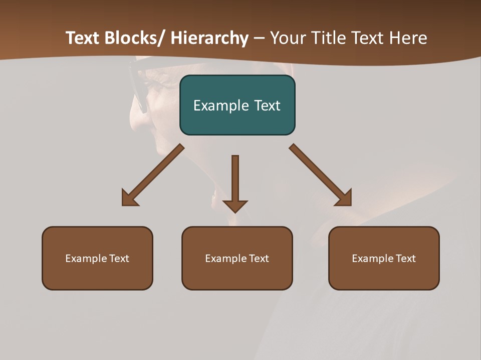 Dissatisfied Profile Photography PowerPoint Template