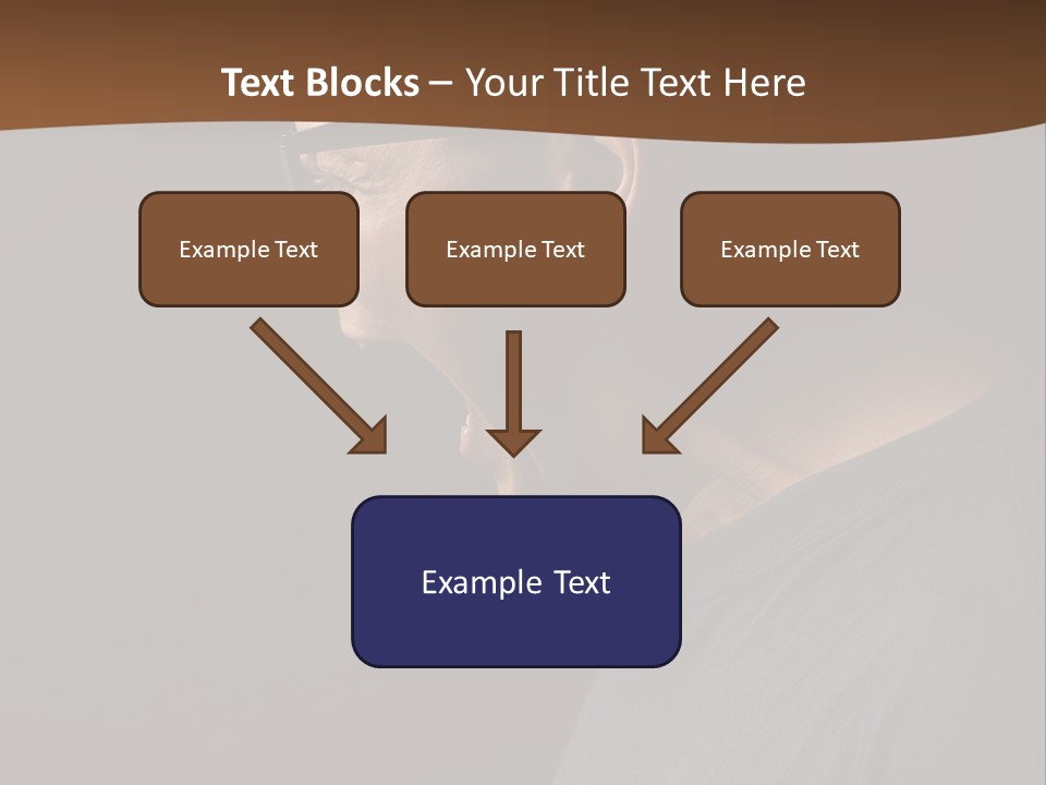 Dissatisfied Profile Photography PowerPoint Template