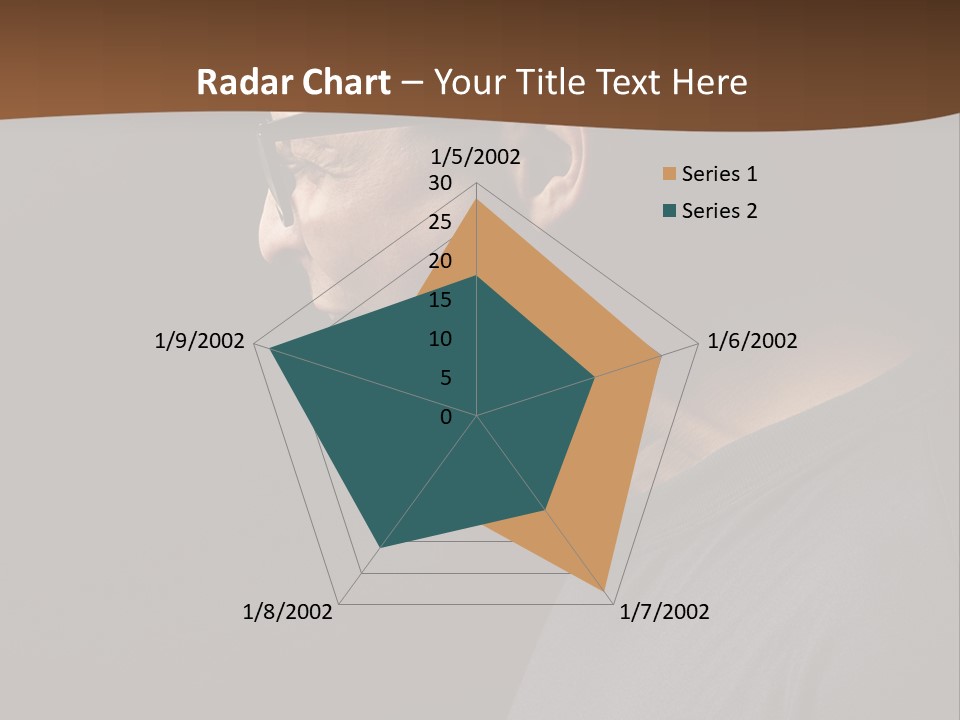 Dissatisfied Profile Photography PowerPoint Template