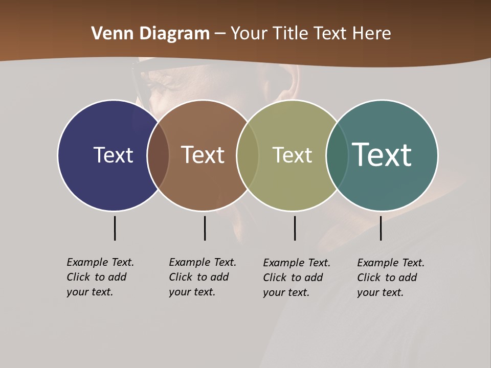 Dissatisfied Profile Photography PowerPoint Template