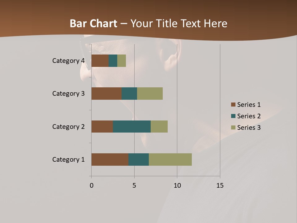 Dissatisfied Profile Photography PowerPoint Template