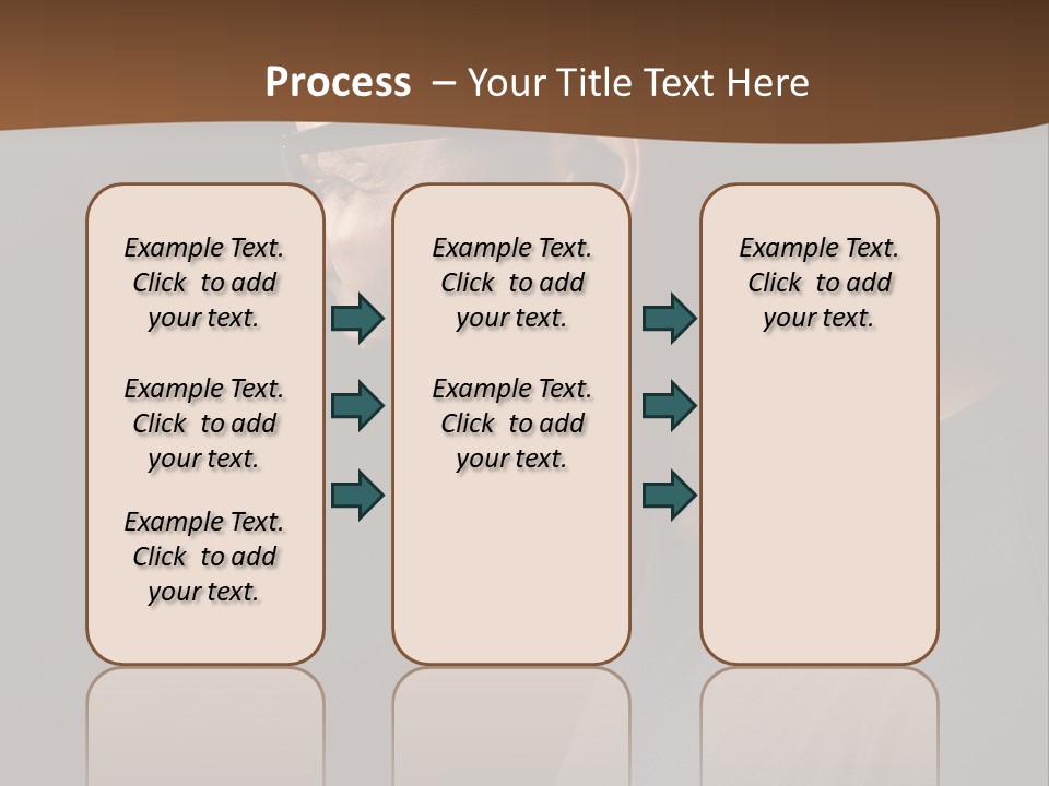 Dissatisfied Profile Photography PowerPoint Template
