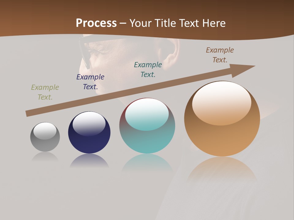 Dissatisfied Profile Photography PowerPoint Template