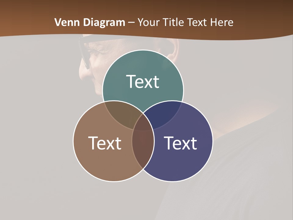 Dissatisfied Profile Photography PowerPoint Template