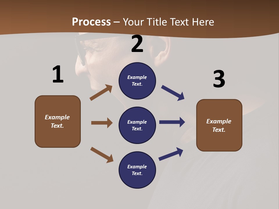 Dissatisfied Profile Photography PowerPoint Template