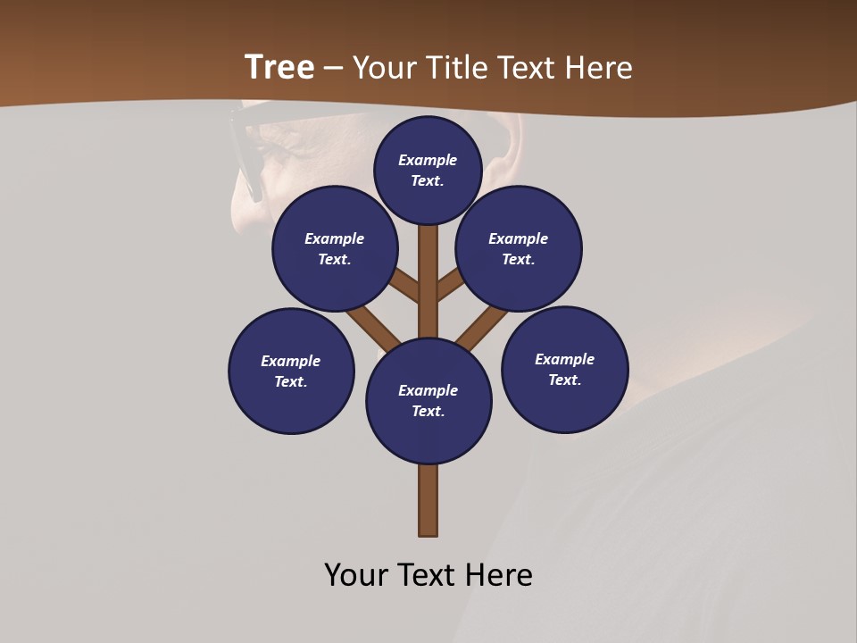 Dissatisfied Profile Photography PowerPoint Template