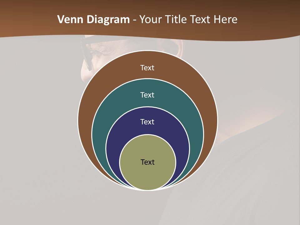 Dissatisfied Profile Photography PowerPoint Template