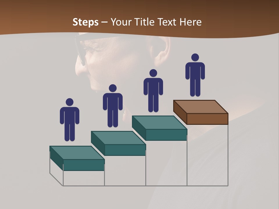 Dissatisfied Profile Photography PowerPoint Template