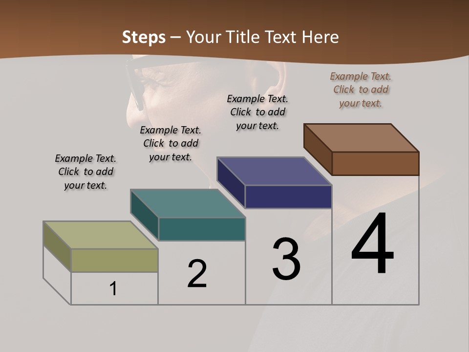 Dissatisfied Profile Photography PowerPoint Template
