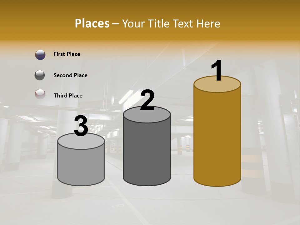 Reflection Light Asphalt PowerPoint Template