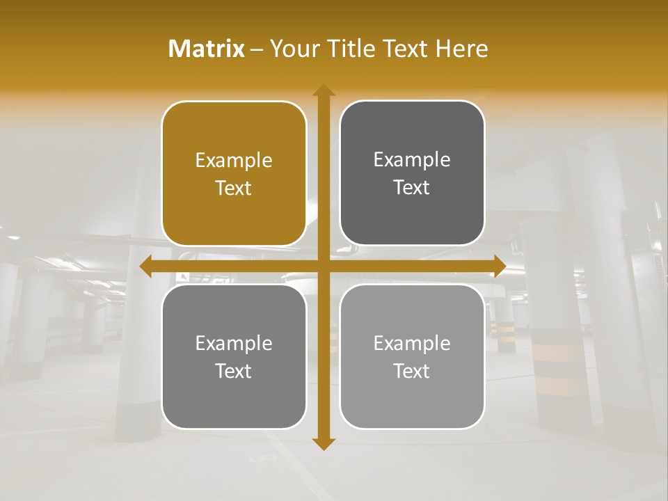 Reflection Light Asphalt PowerPoint Template