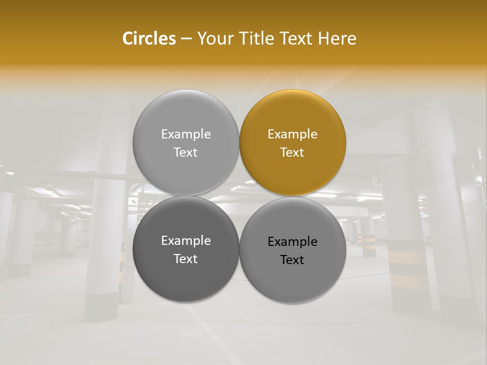 Reflection Light Asphalt PowerPoint Template