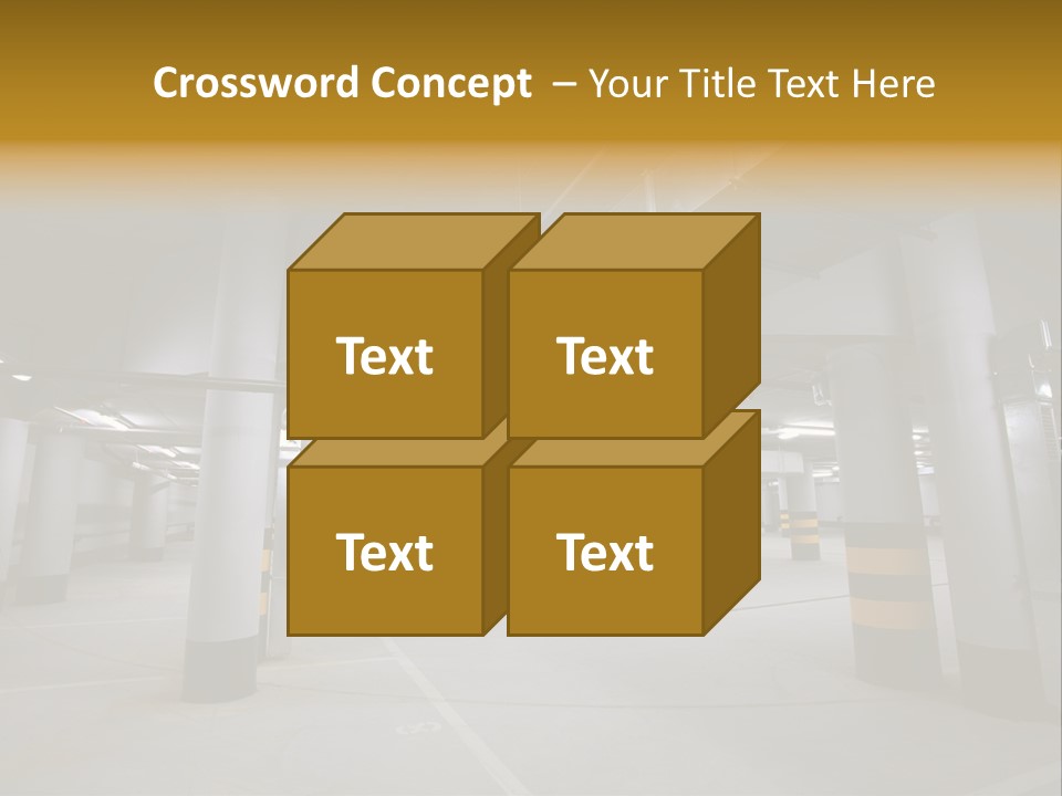 Reflection Light Asphalt PowerPoint Template
