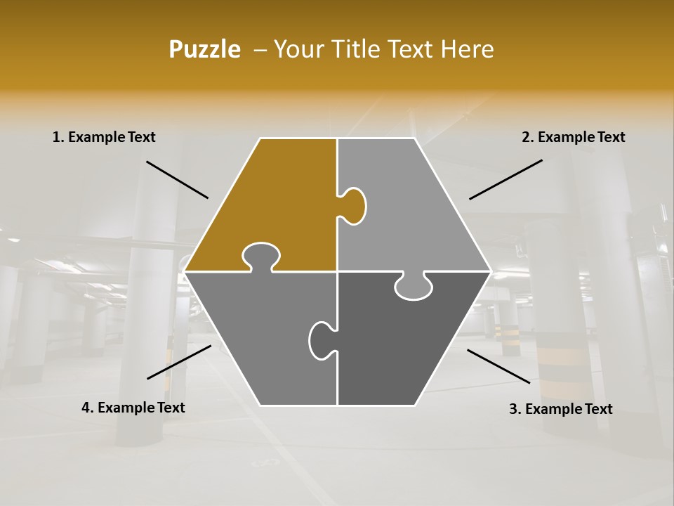 Reflection Light Asphalt PowerPoint Template