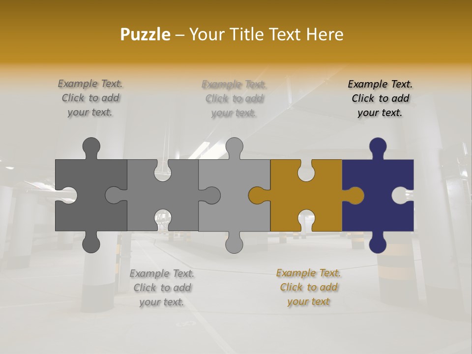 Reflection Light Asphalt PowerPoint Template