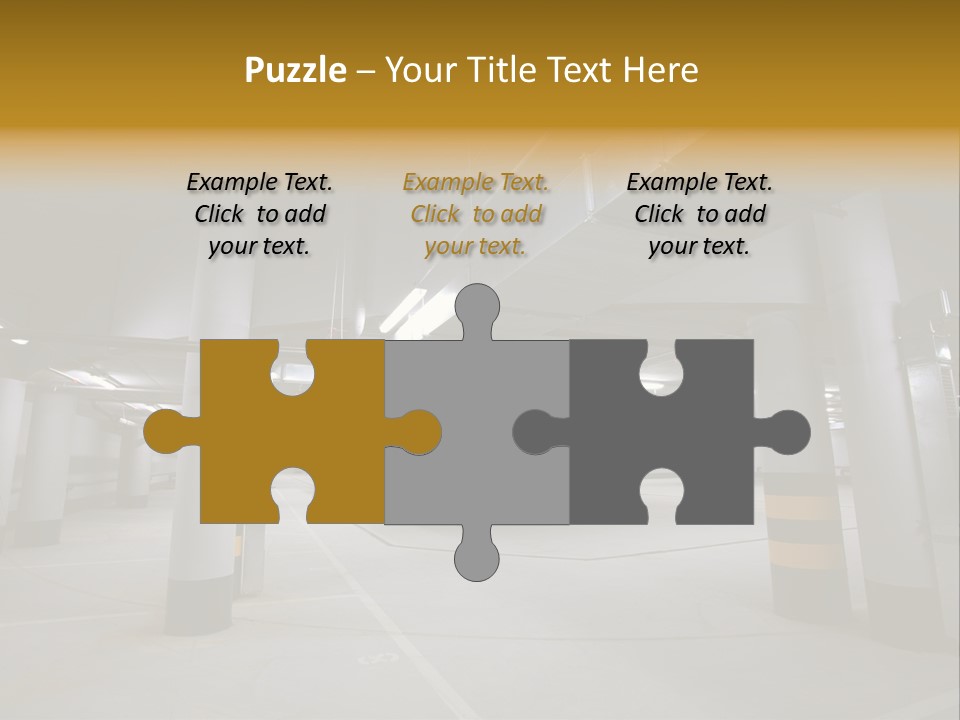 Reflection Light Asphalt PowerPoint Template