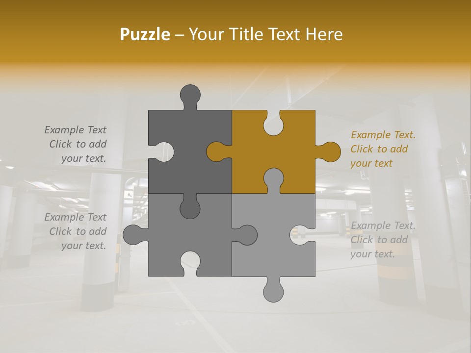 Reflection Light Asphalt PowerPoint Template