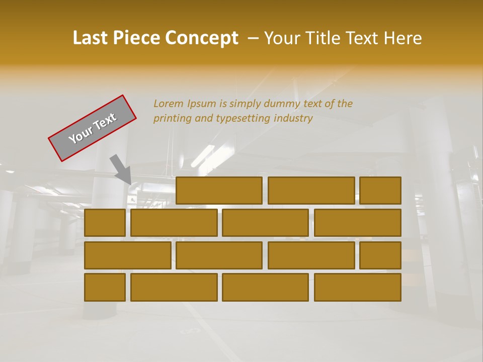 Reflection Light Asphalt PowerPoint Template