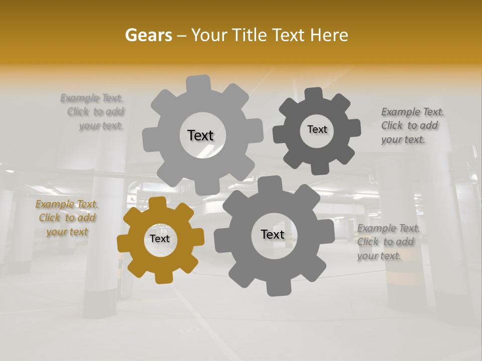 Reflection Light Asphalt PowerPoint Template