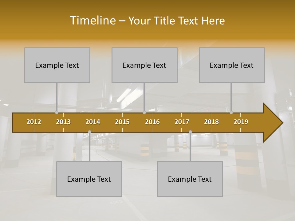 Reflection Light Asphalt PowerPoint Template