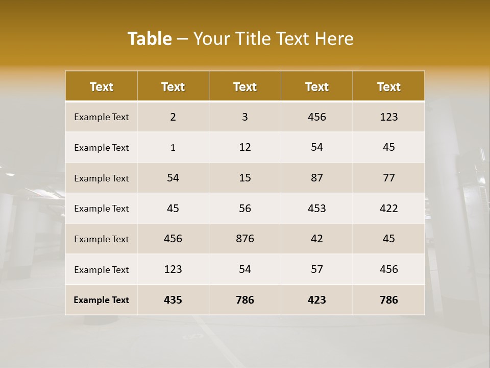 Reflection Light Asphalt PowerPoint Template