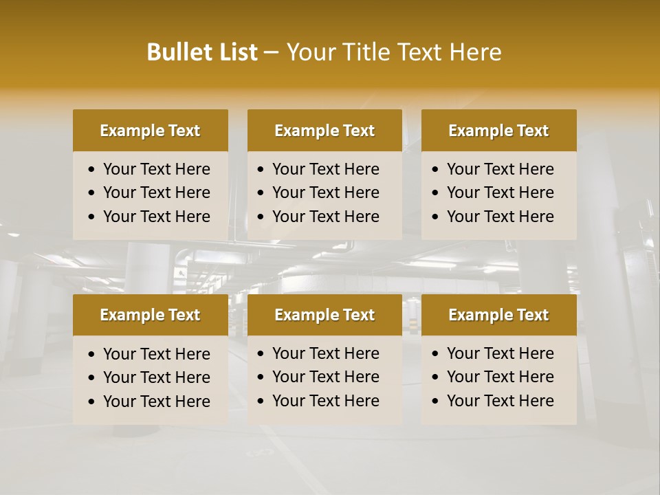 Reflection Light Asphalt PowerPoint Template