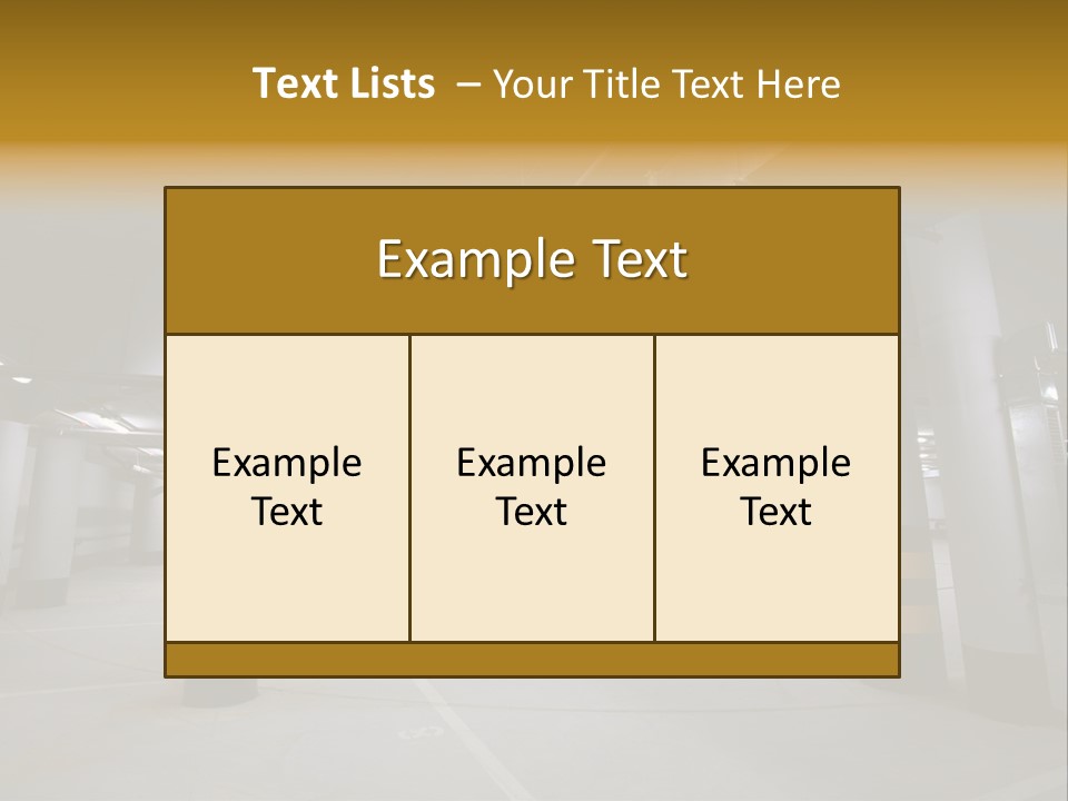 Reflection Light Asphalt PowerPoint Template