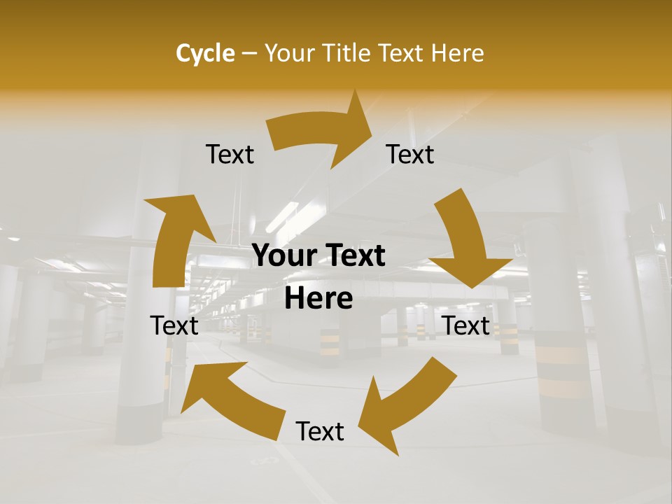 Reflection Light Asphalt PowerPoint Template
