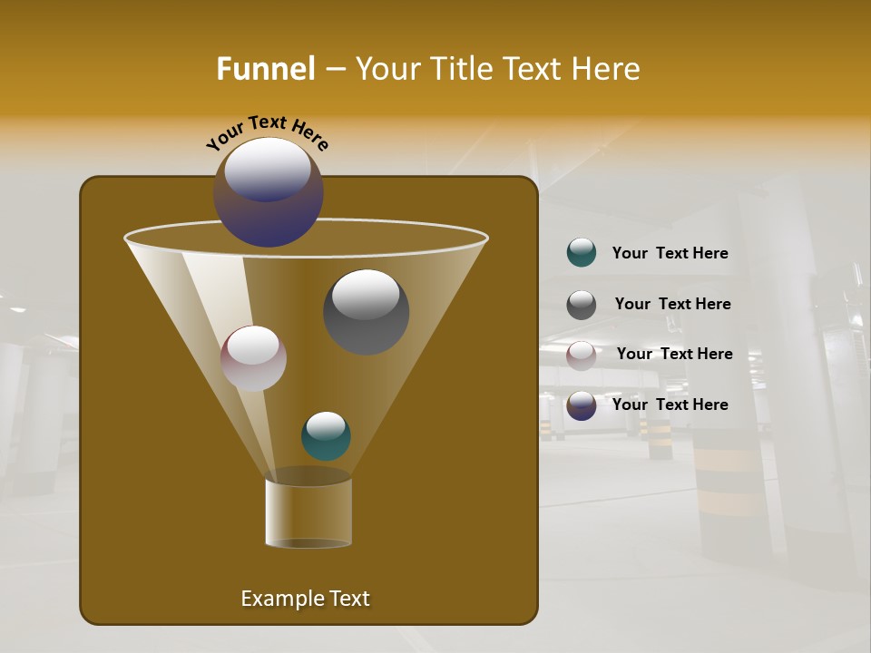 Reflection Light Asphalt PowerPoint Template