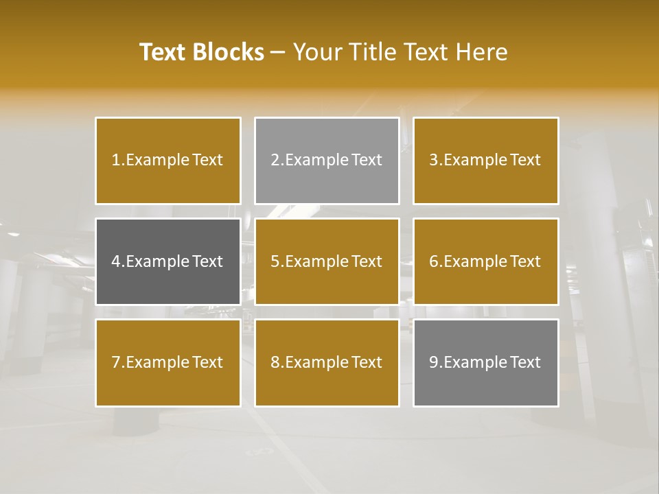 Reflection Light Asphalt PowerPoint Template