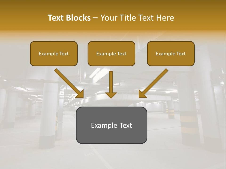 Reflection Light Asphalt PowerPoint Template