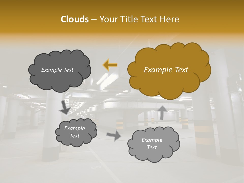 Reflection Light Asphalt PowerPoint Template